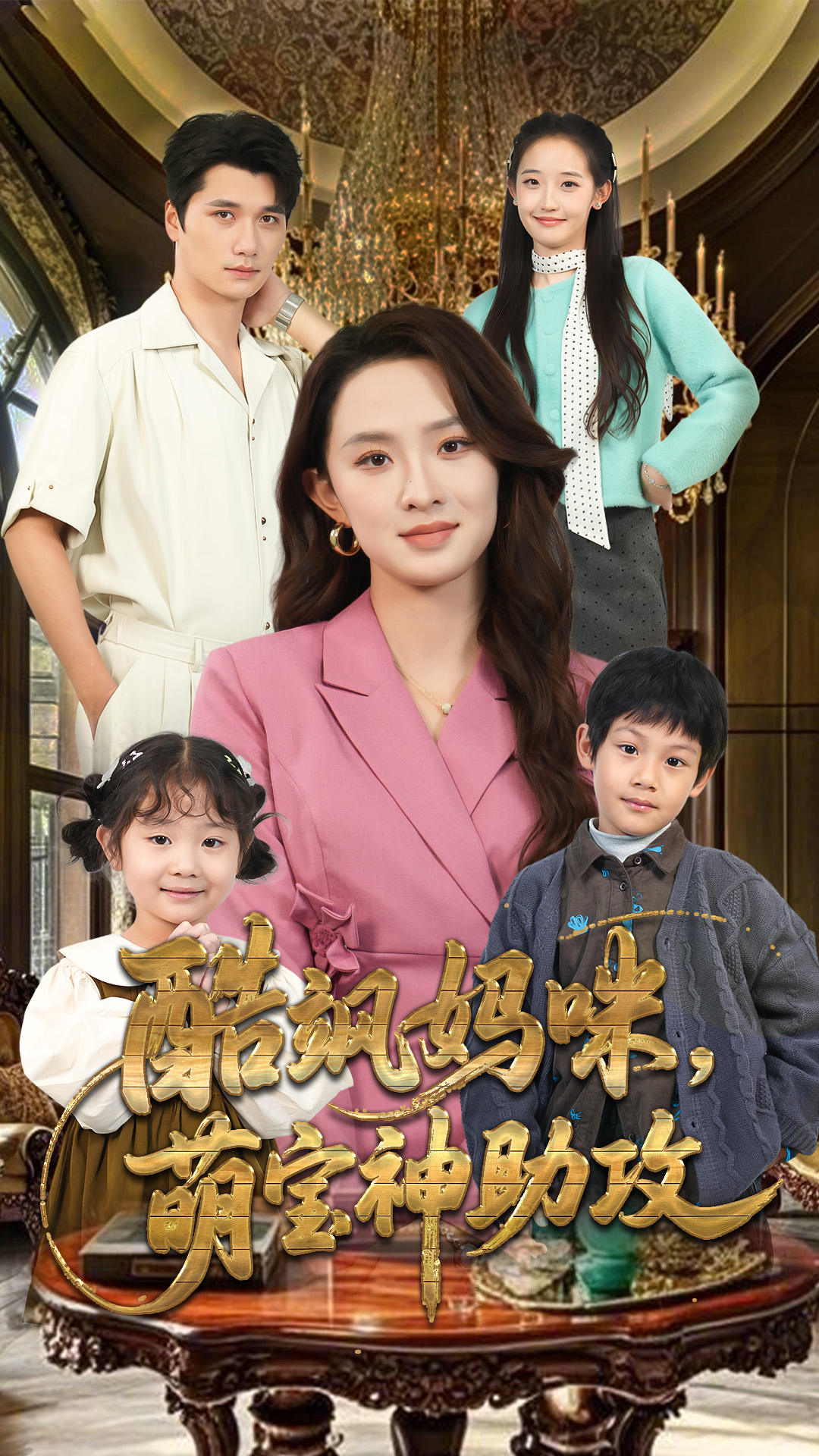 酷飒妈咪,萌宝神助攻