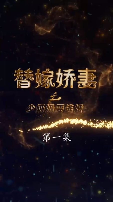 《替嫁娇妻少奶奶要逃》-VIP部落